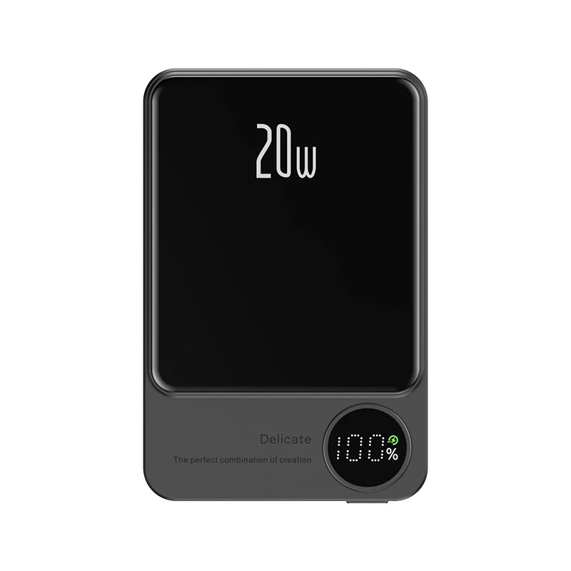 MagCharge Pro™ – 10000mAh Magnetic Power Bank with Fast Charging