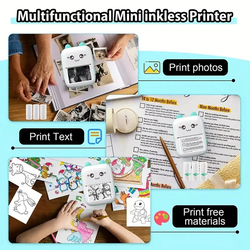 Printify Pro™ – Portable Mini Photo Printer