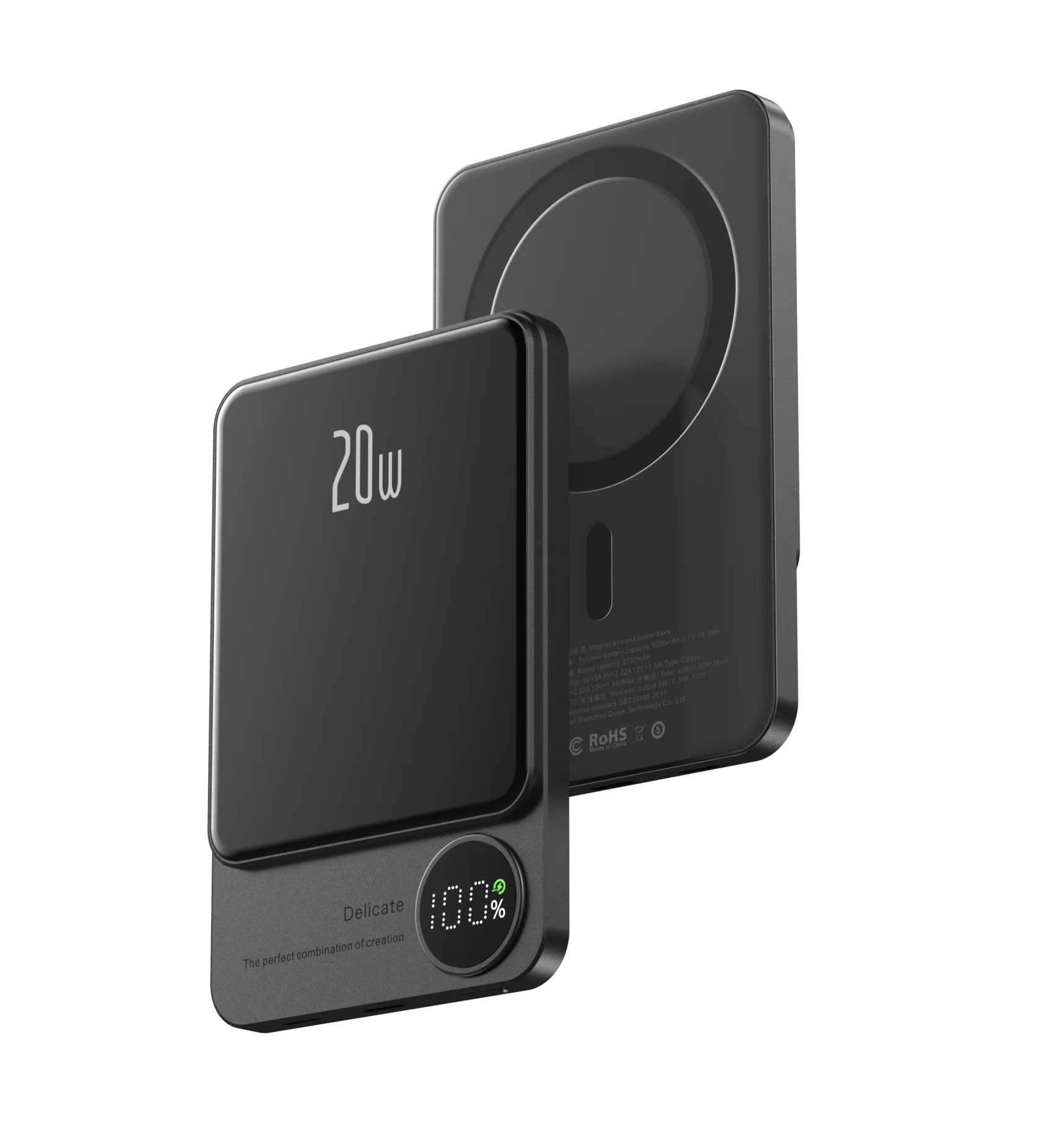 MagCharge Pro™ – 10000mAh Magnetic Power Bank with Fast Charging