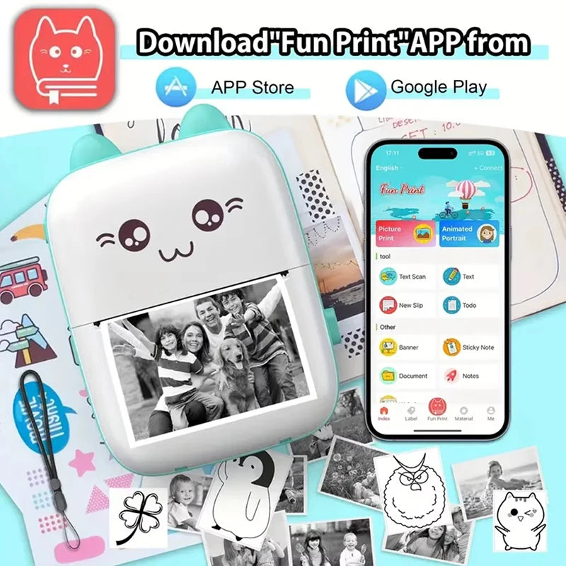 Printify Pro™ – Portable Mini Photo Printer