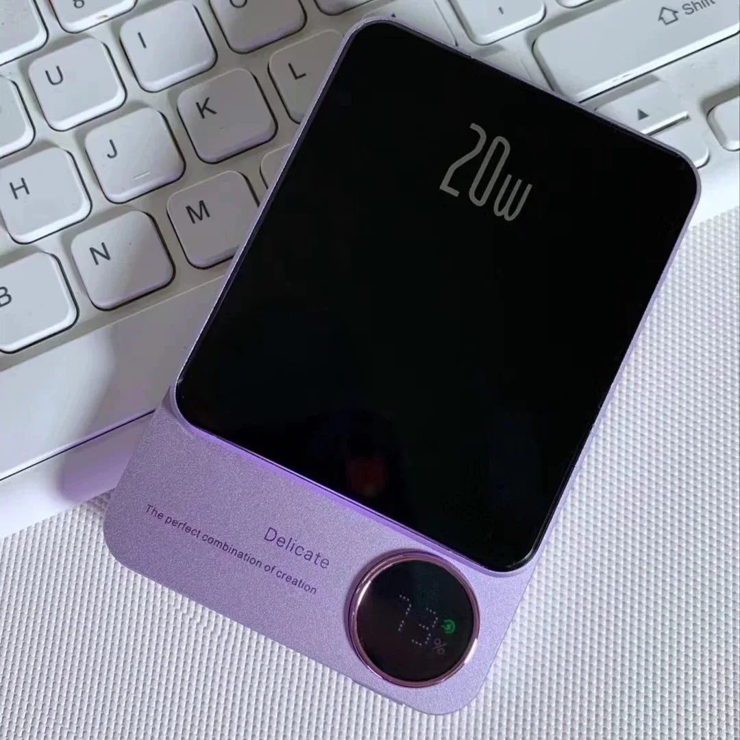 MagCharge Pro™ – 10000mAh Magnetic Power Bank with Fast Charging