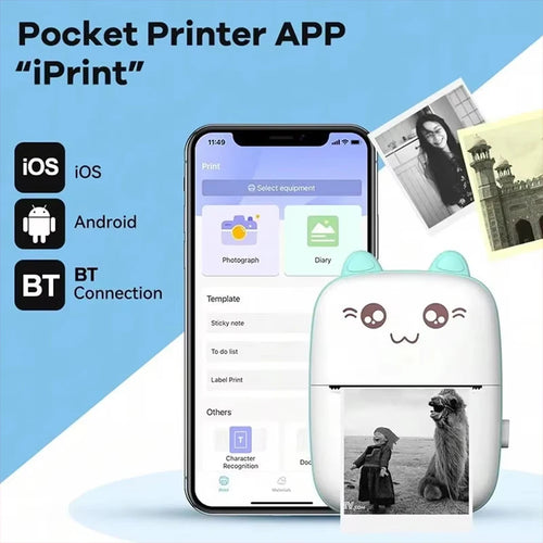 Printify Pro™ – Portable Mini Photo Printer